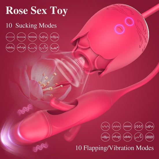 flapping mechanism is designed to provide intense, unique stimulation, quickly amplifying pleasure.